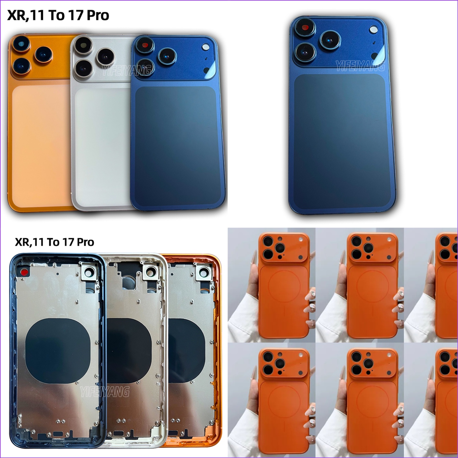 DIY iPhone XR → iPhone 17 Pro Back Cover Housing — Make Your XR Look Like iPhone 17