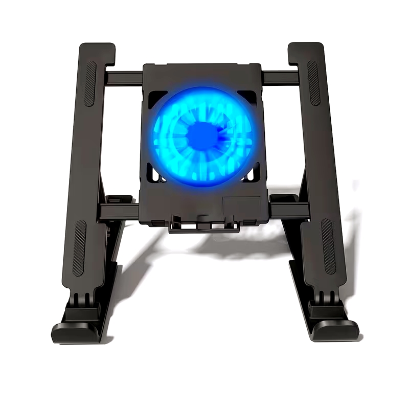 NotePal ErgoStand – Adjustable Laptop & Tablet Cooling Stand with LED Fan